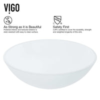 Giovanni Round Glass Vessel Sink