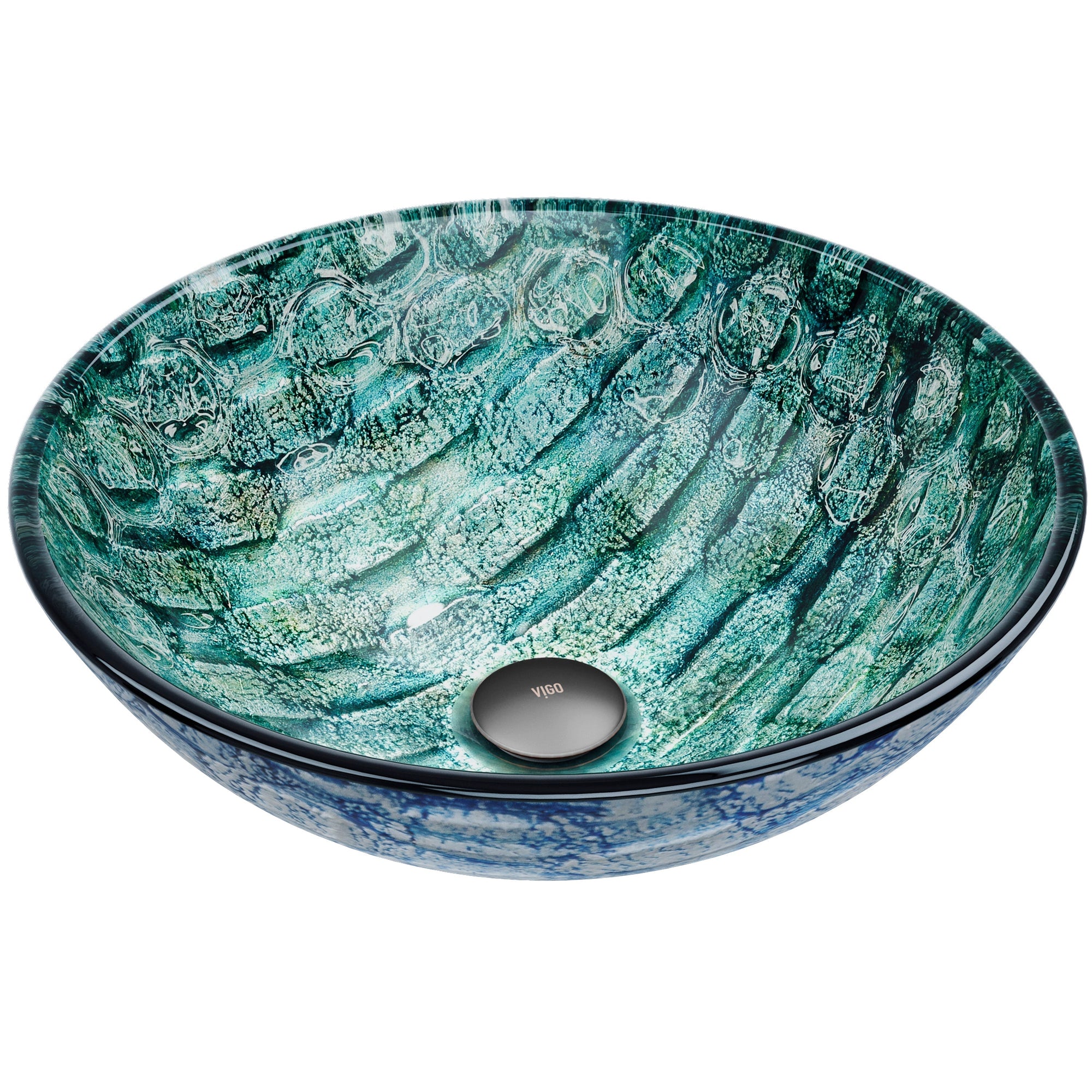 Giovanni Round Glass Vessel Sink