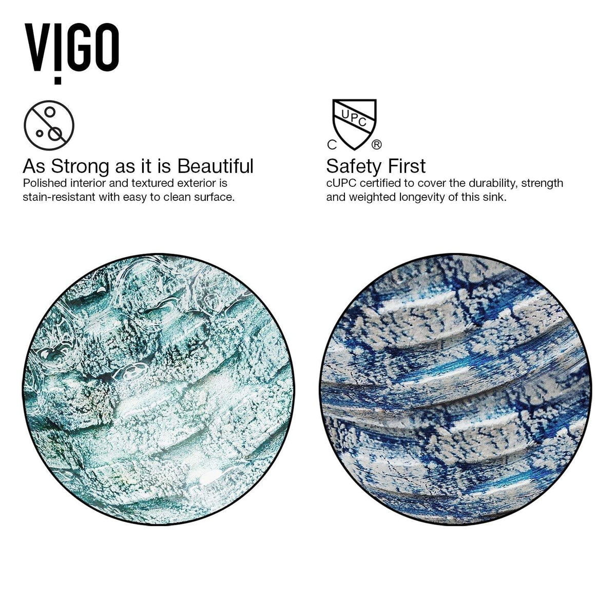 Giovanni Round Glass Vessel Sink