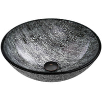 Giovanni Round Glass Vessel Sink