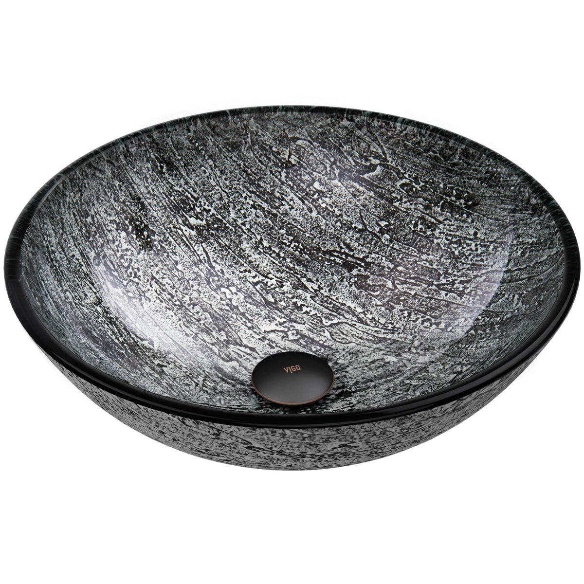 Giovanni Round Glass Vessel Sink