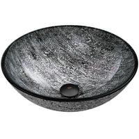Giovanni Round Glass Vessel Sink