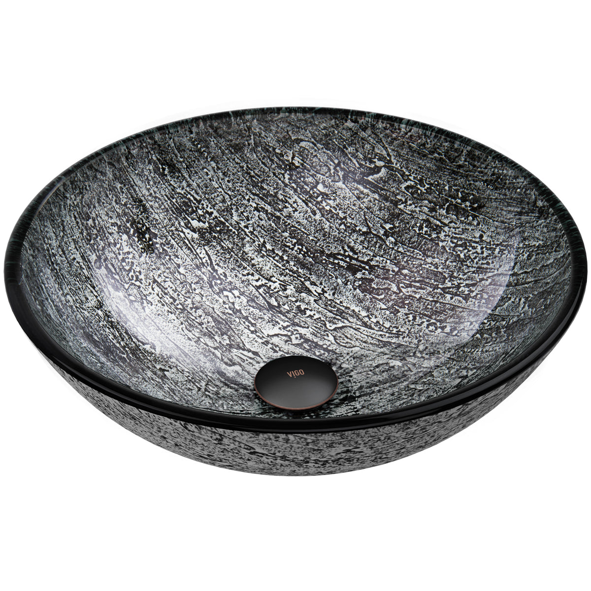 Giovanni Round Glass Vessel Sink