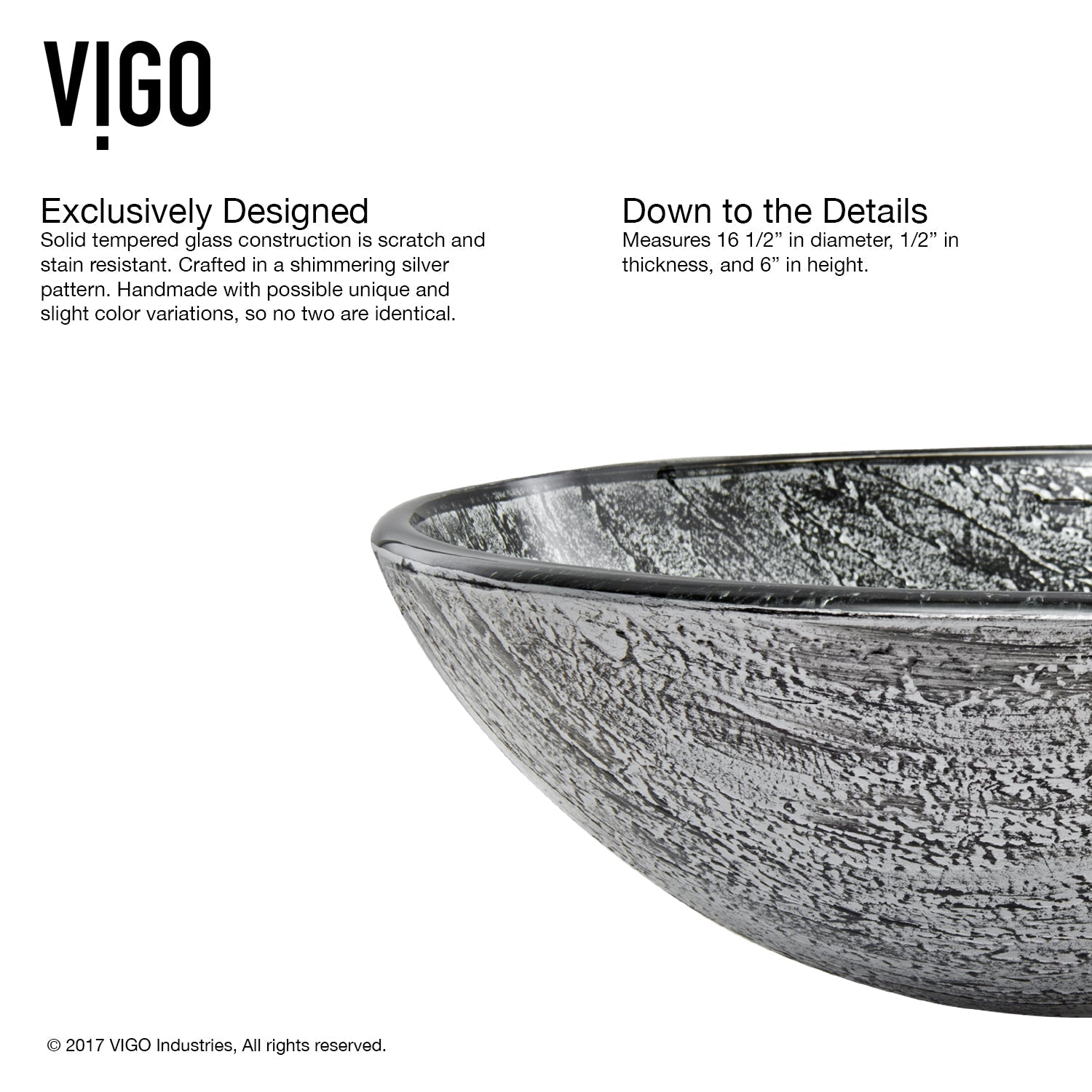 Giovanni Round Glass Vessel Sink