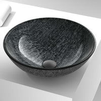Giovanni Round Glass Vessel Sink