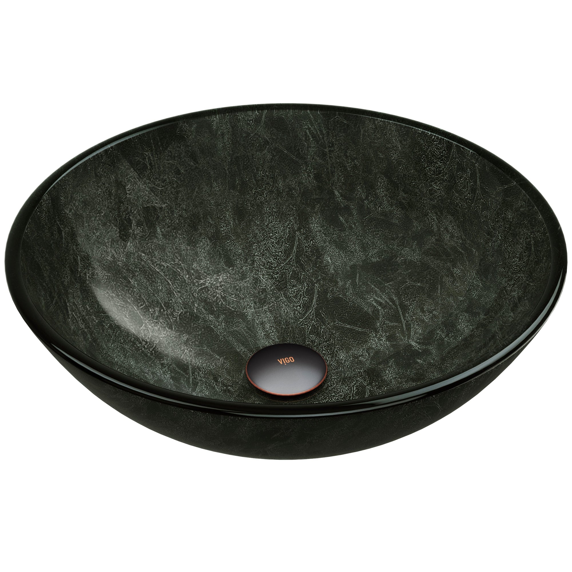 Giovanni Round Glass Vessel Sink