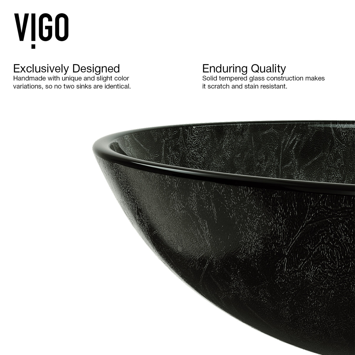 Giovanni Round Glass Vessel Sink