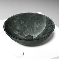 Giovanni Round Glass Vessel Sink