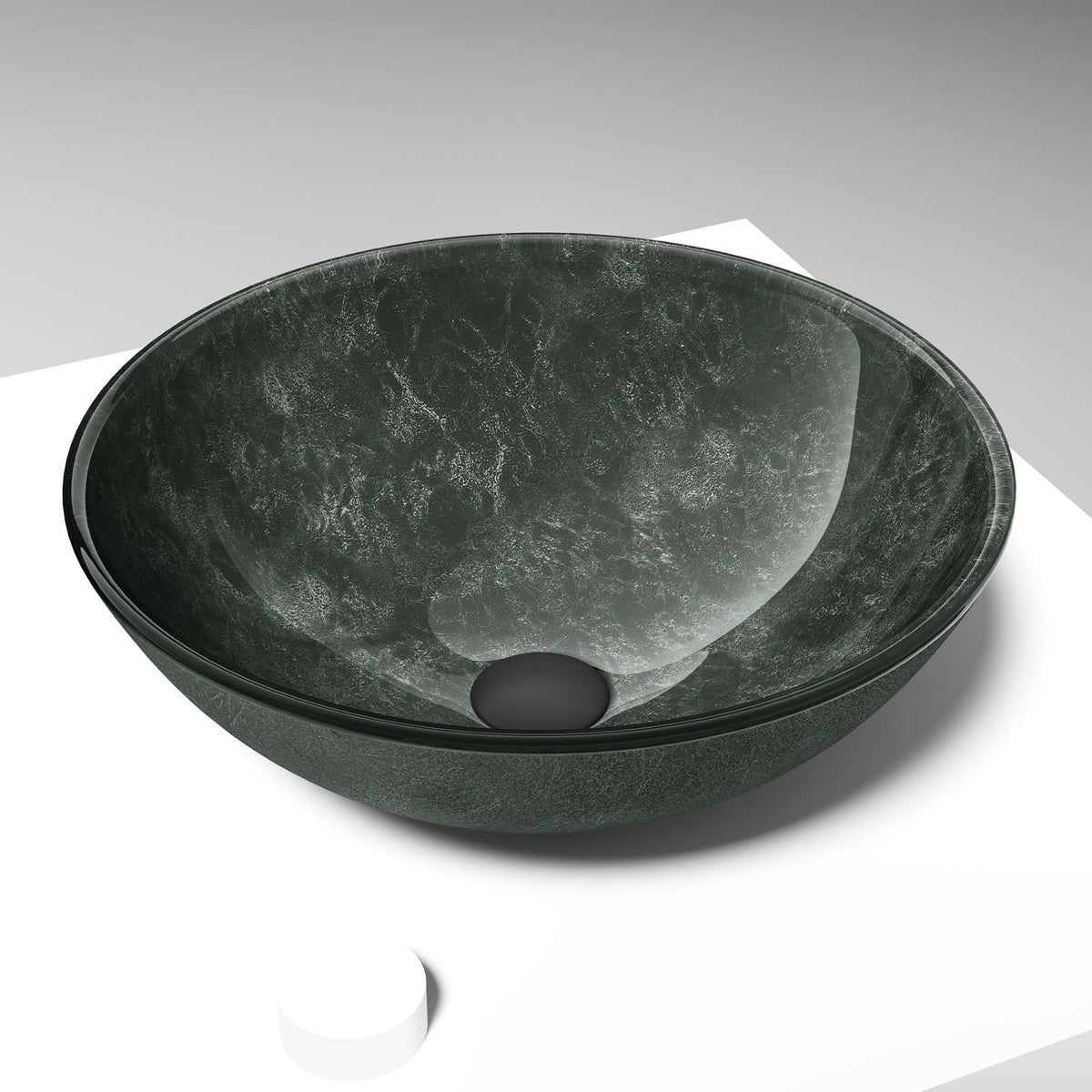 Giovanni Round Glass Vessel Sink