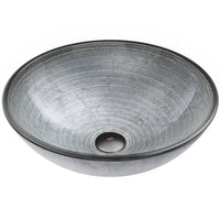 Giovanni Round Glass Vessel Sink