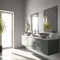 Giovanni Round Glass Vessel Sink