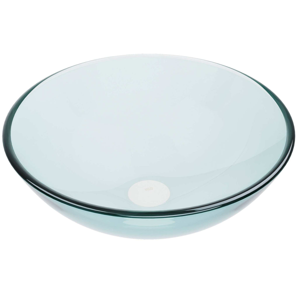 Giovanni Round Glass Vessel Sink