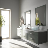Giovanni Round Glass Vessel Sink