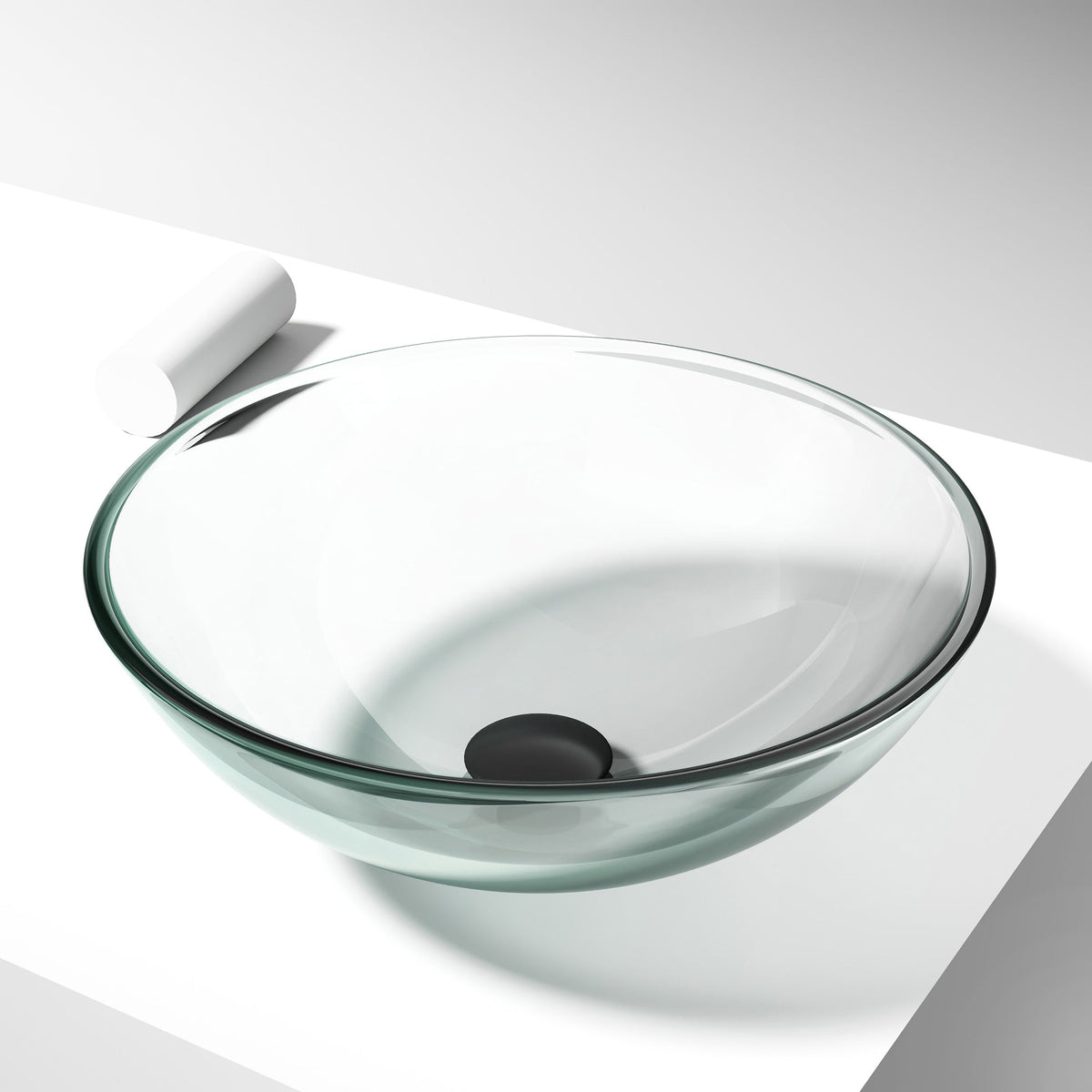 Giovanni Round Glass Vessel Sink