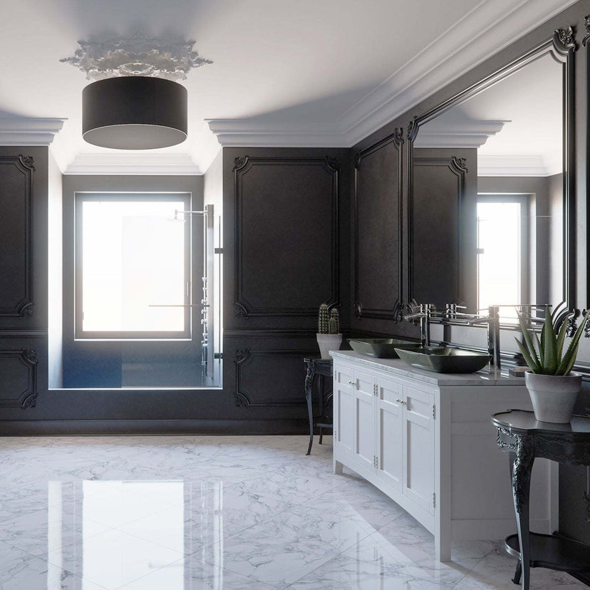 Fade-resistant gray onyx glass vessel sink with scratch-resistant surface