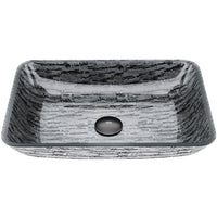 Sottile Rectangular Glass Vessel Sink