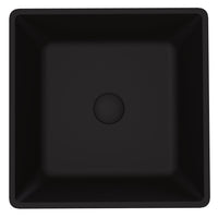 Commercial approved vessel sink with fade resistant glass material
