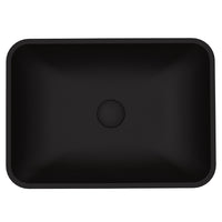 Sottile Rectangular Glass Vessel Sink