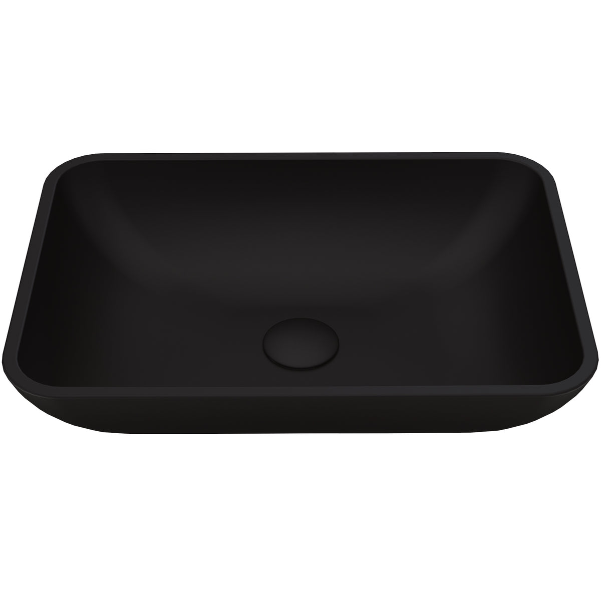 Sottile Rectangular Glass Vessel Sink