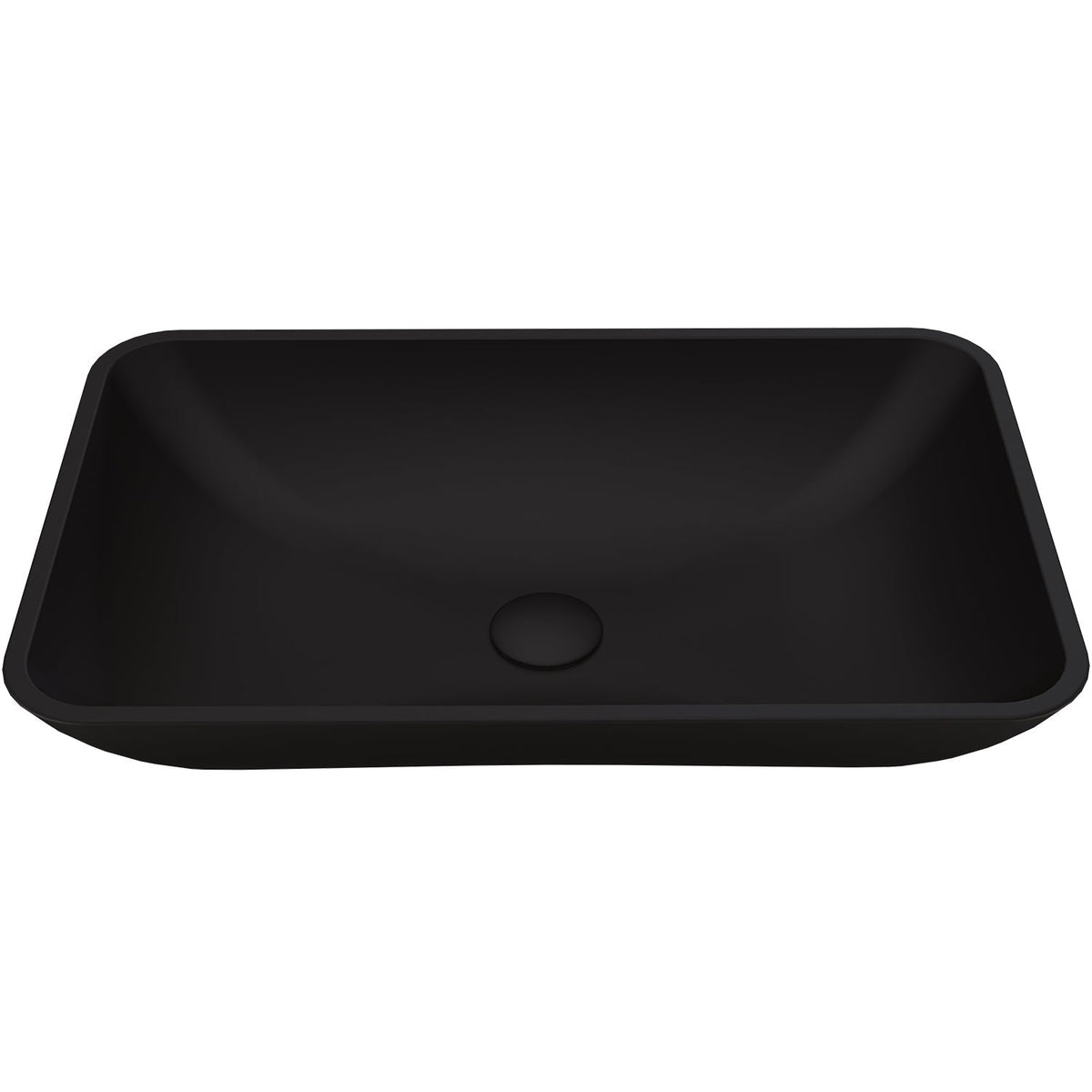 Handmade glass bathroom sink with fade-resistant matte finish
