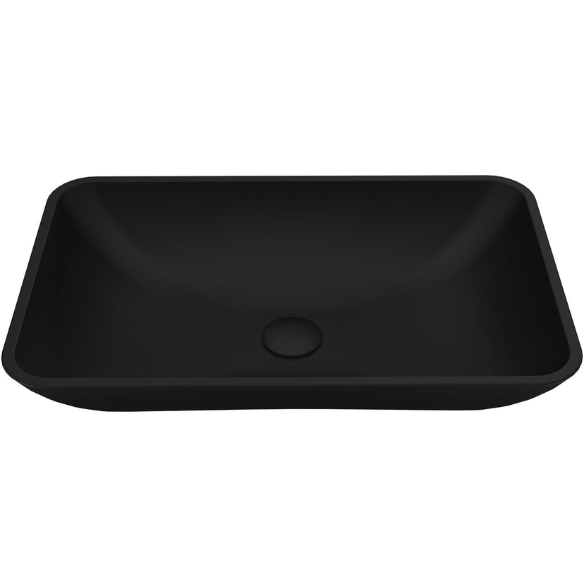Handmade glass bathroom sink with fade-resistant matte finish