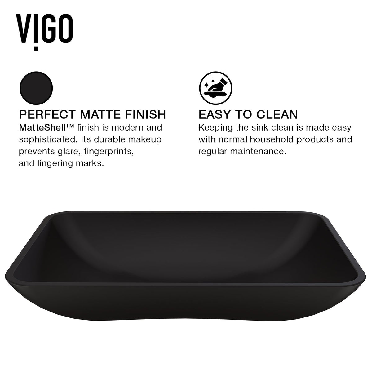 Scratch and fade resistant glass sink for contemporary spaces