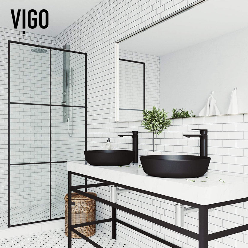 Round glass vessel sink featuring scratch-resistant surface and commercial approval