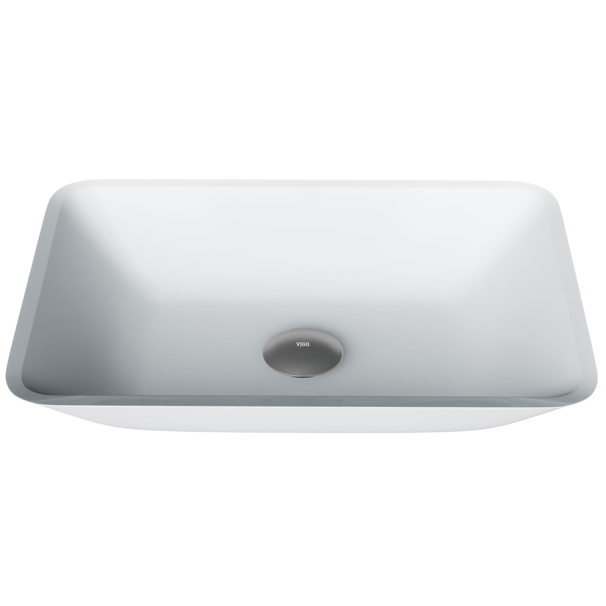Sottile Rectangular Glass Vessel Sink