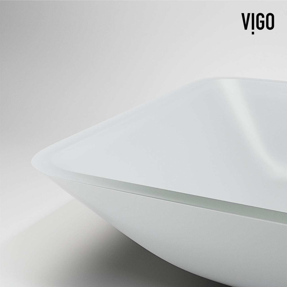 Certified white glass sink for commercial and residential use
