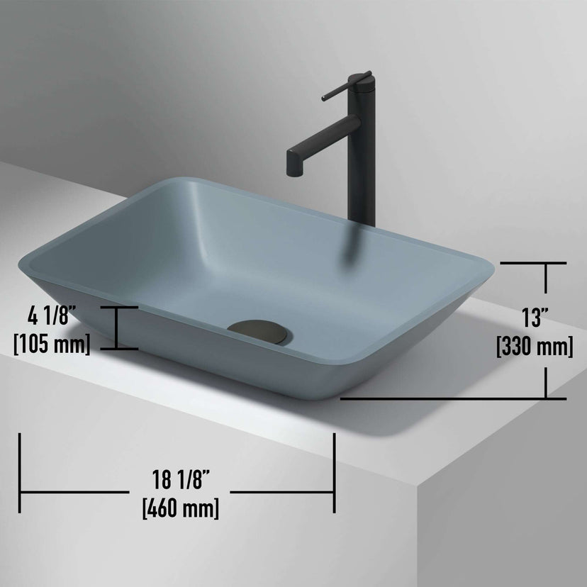 Fade-resistant metallic glass vessel sink with scratch-resistant surface