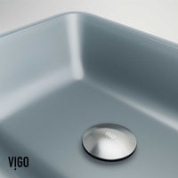 Metallic glass sink with 4-inch height and vessel installation