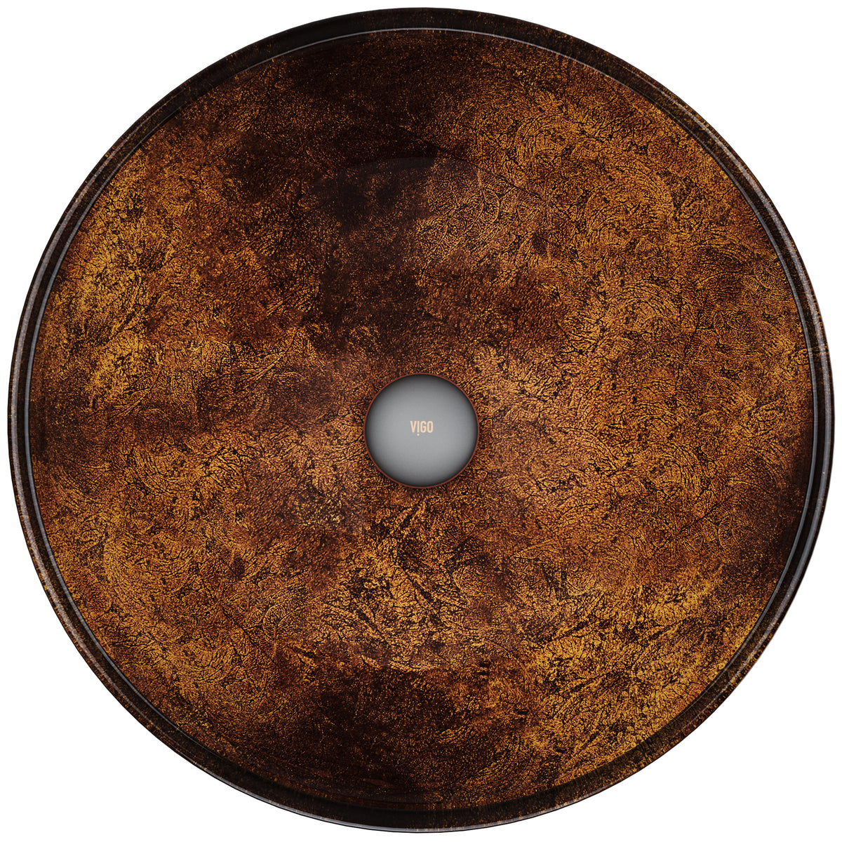 Giovanni Round Glass Vessel Sink