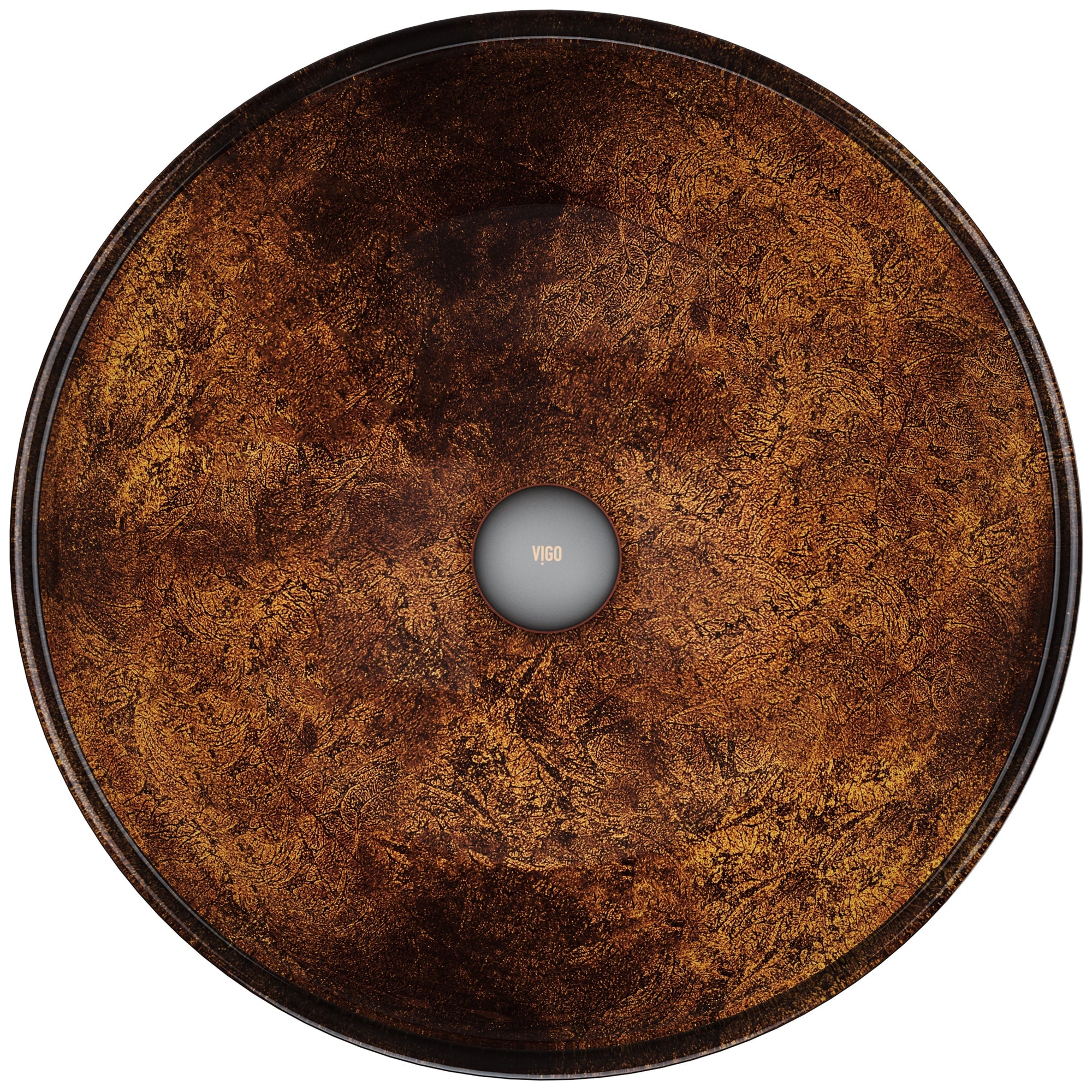 Giovanni Round Glass Vessel Sink