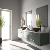 Giovanni Round Glass Vessel Sink