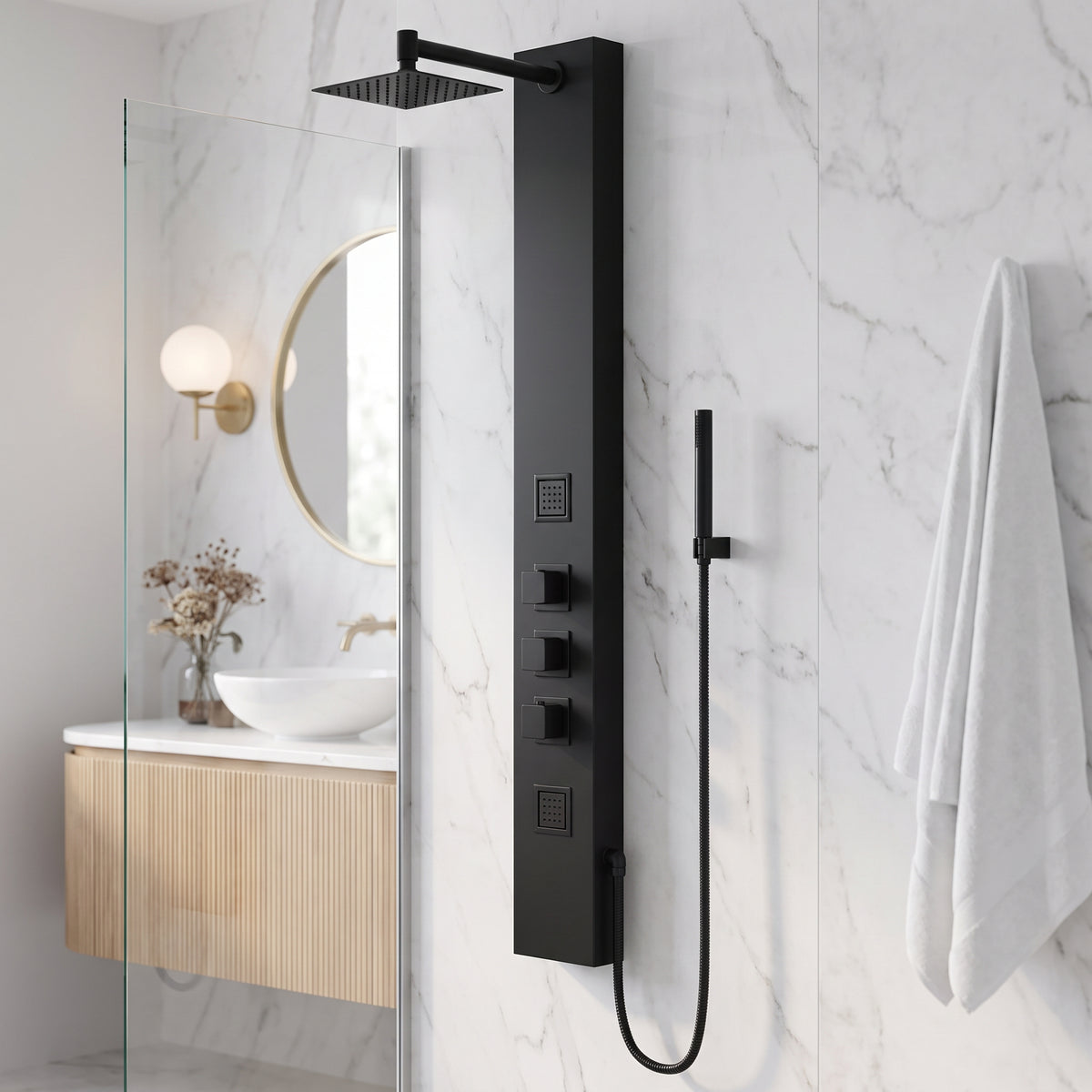 Davidson Rector 2-Jet Shower Panel System