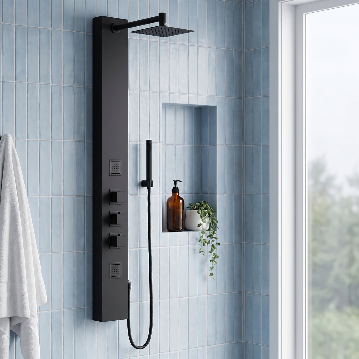 Davidson Rector 2-Jet Shower Panel System