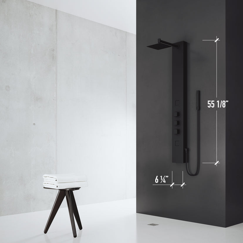 Davidson Rector 2-Jet Shower Panel System