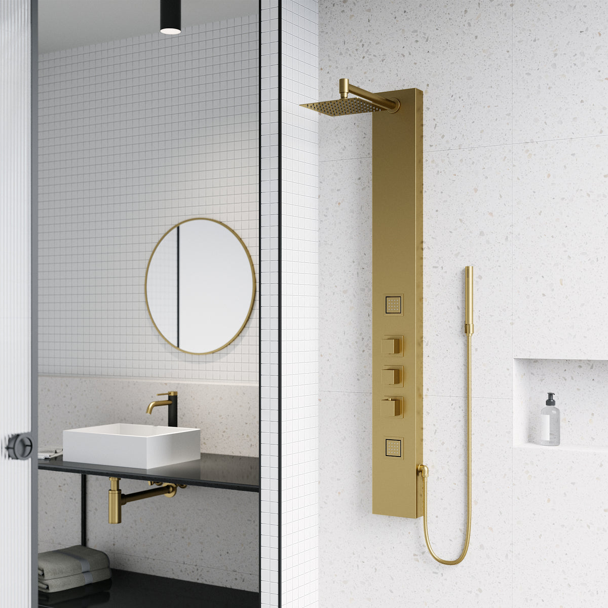 Davidson Rector 2-Jet Shower Panel System