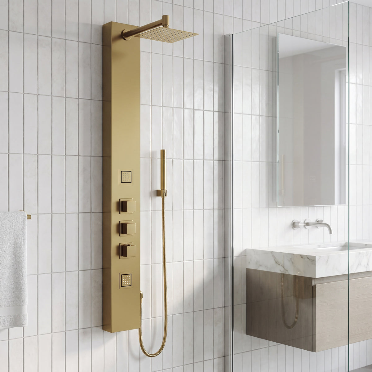 Davidson Rector 2-Jet Shower Panel System