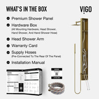 Davidson Rector 2-Jet Shower Panel System