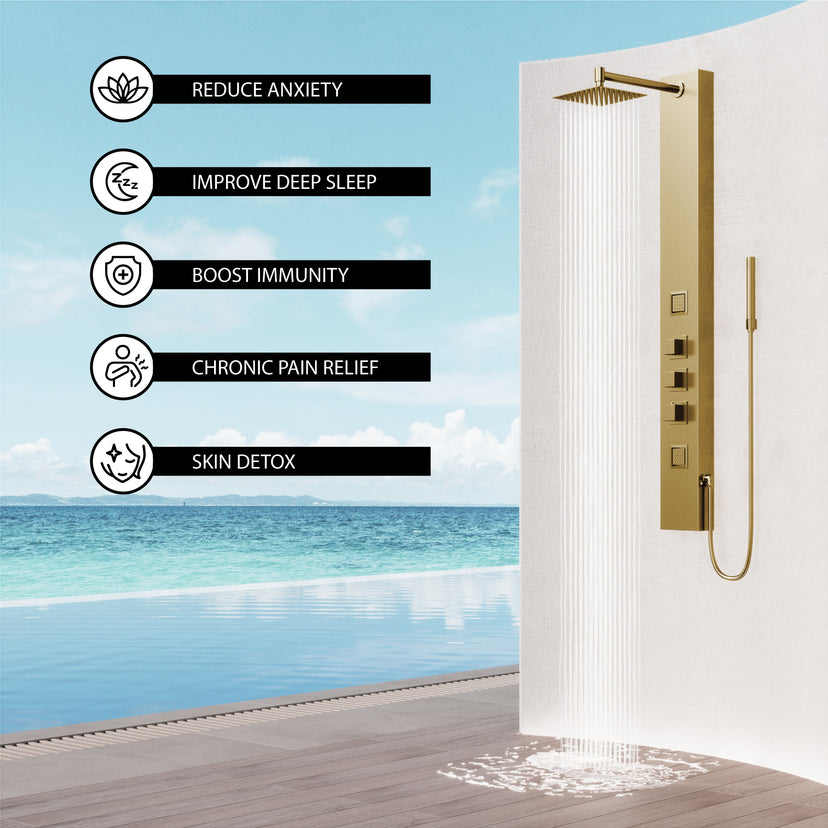 Davidson Rector 2-Jet Shower Panel System