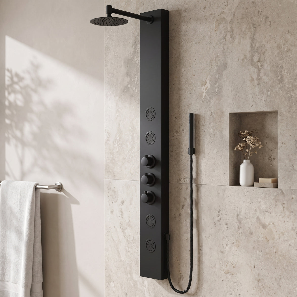 Elan Ellington 4-Jet Shower Panel System