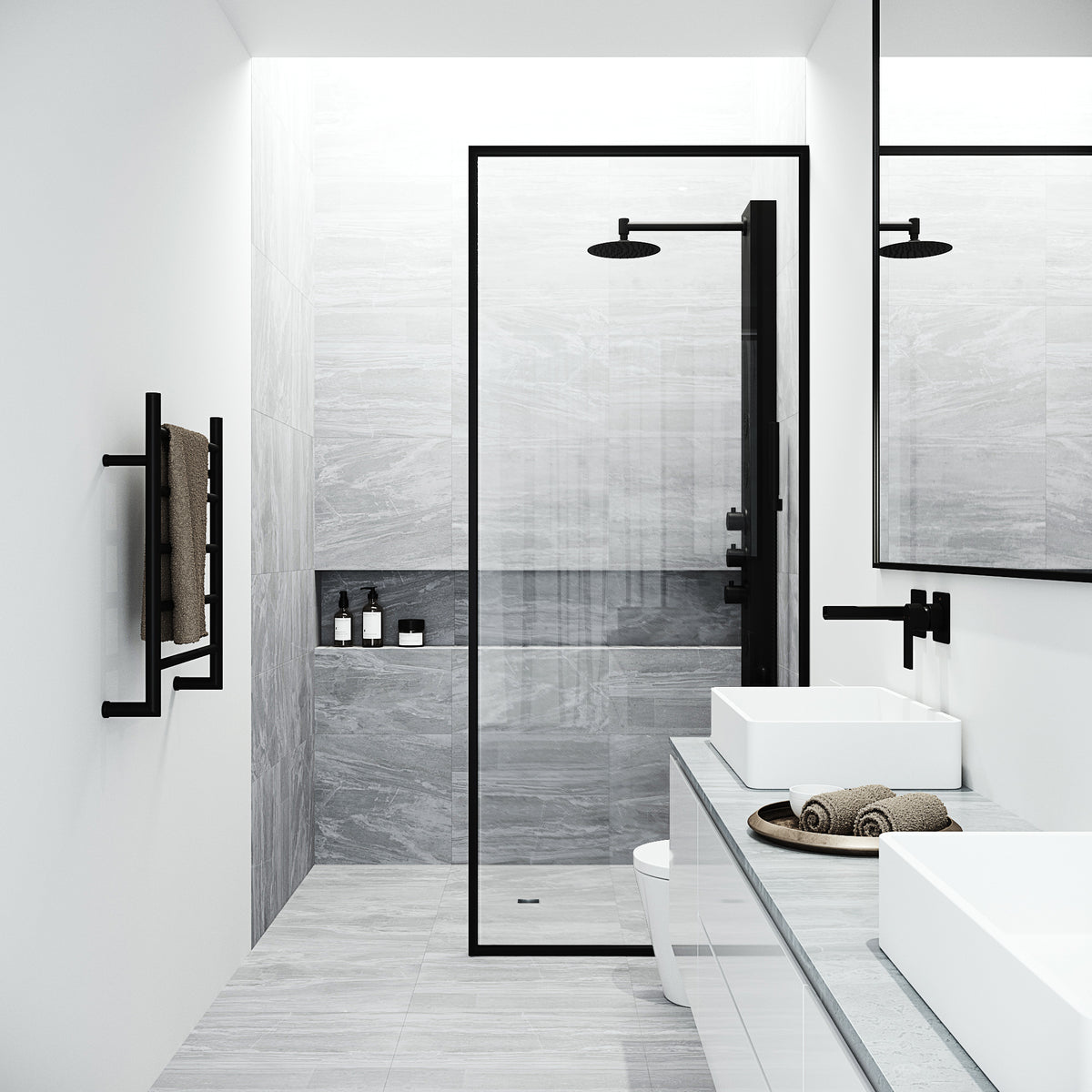Elan Ellington 4-Jet Shower Panel System