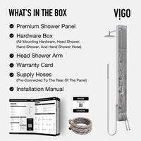 Elan Ellington 4-Jet Shower Panel System