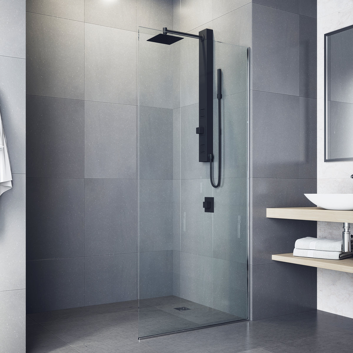 Orchid Retrofit 2-Jet Shower Panel System