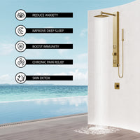 Orchid Retrofit 2-Jet Shower Panel System