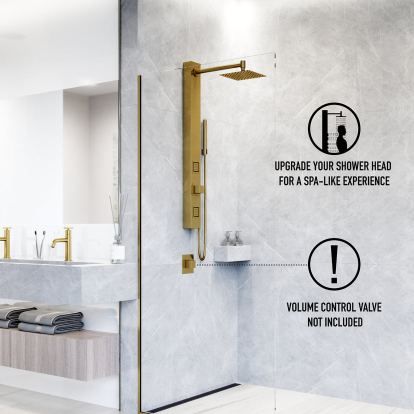 Orchid Retrofit 2-Jet Shower Panel System
