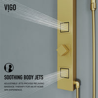 Orchid Retrofit 2-Jet Shower Panel System