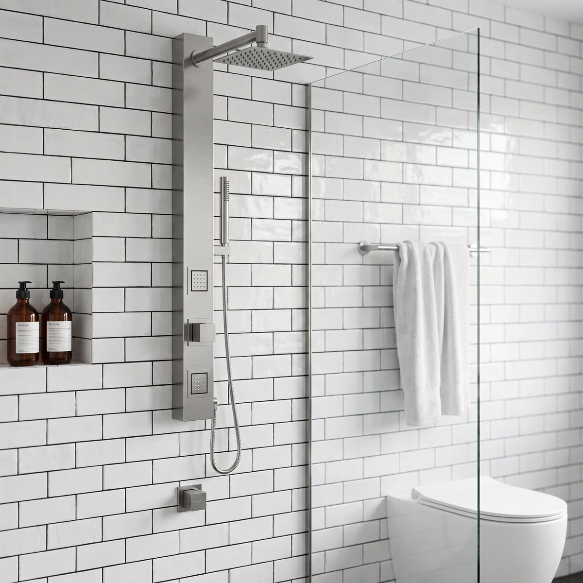 Orchid Retrofit 2-Jet Shower Panel System