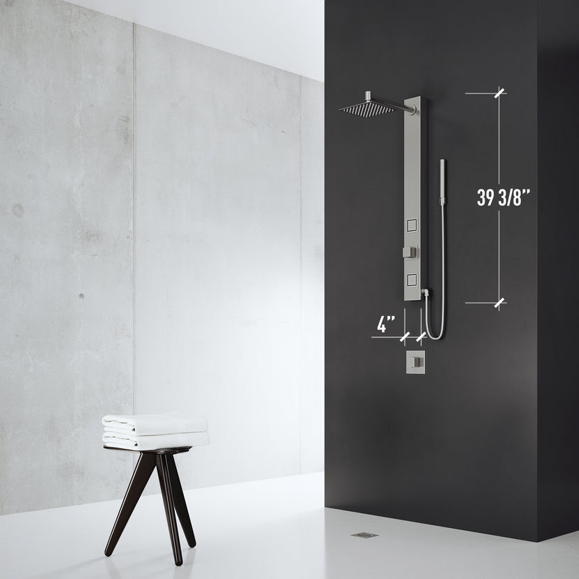 Orchid Retrofit 2-Jet Shower Panel System